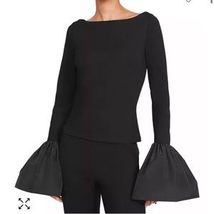 Staud Paige Long Sleeve Top